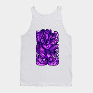 Luscious Locks - Spring Crocus Tank Top